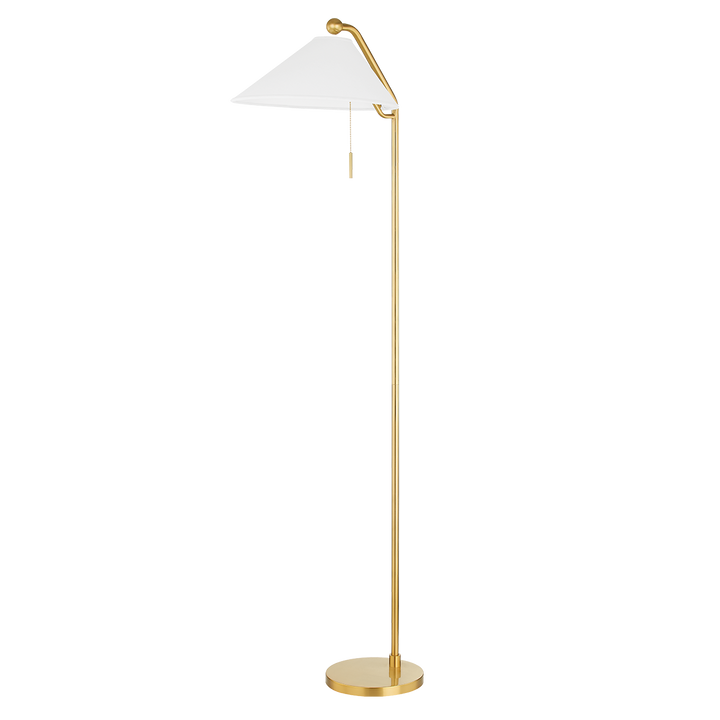 Mitzi Aisa Floor Lamp Floor Lamps Mitzi Aged Brass  