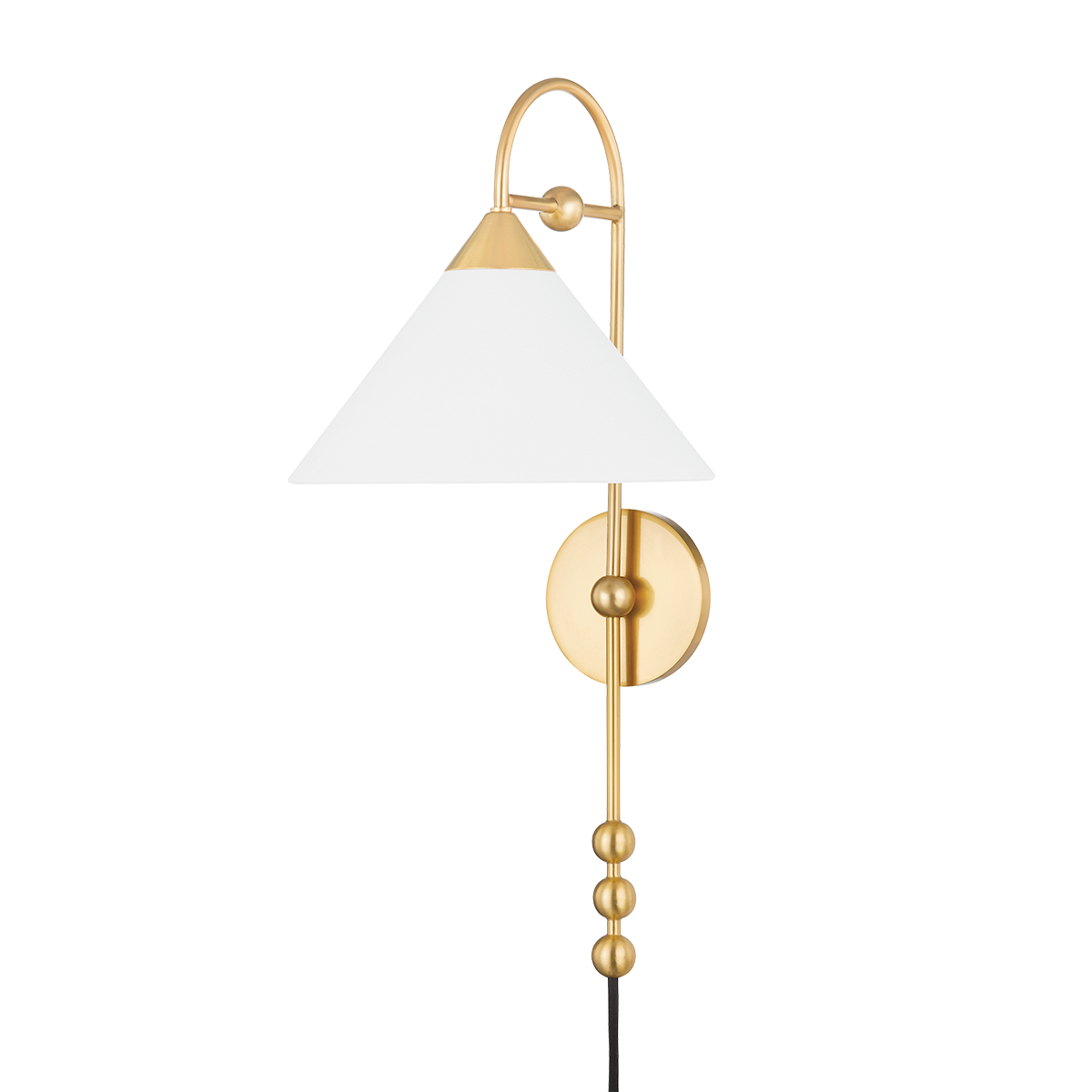 Mitzi Sang Wall Sconce Wall Sconce Mitzi Aged Brass  