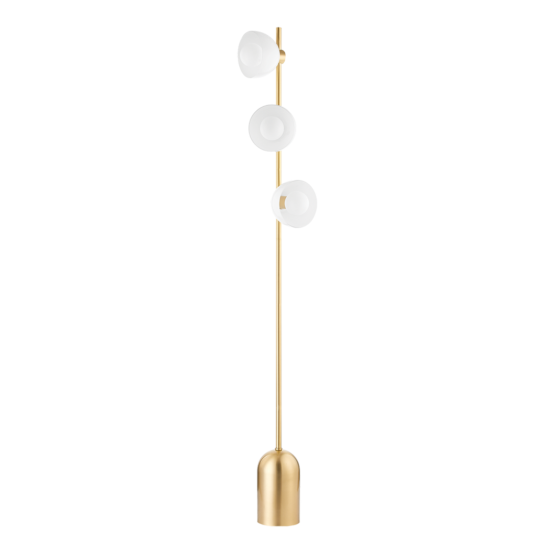 Mitzi BELLE Floor Lamp Floor Lamps Mitzi Aged Brass  