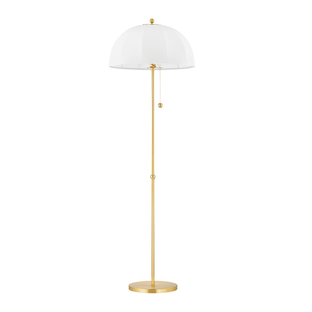 Mitzi MESHELLE Floor Lamp Floor Lamp Mitzi Aged Brass  