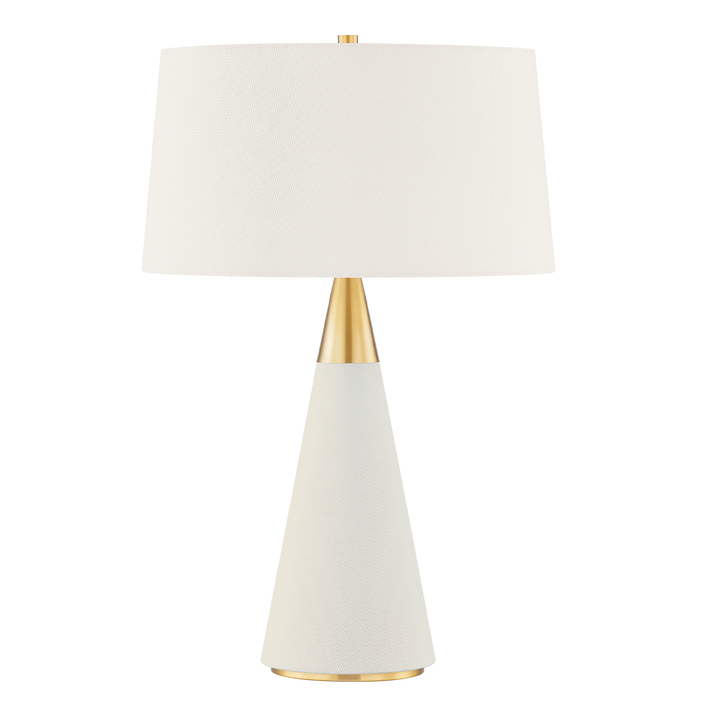 Mitzi JEN Table Lamp Table Lamps Mitzi AGED BRASS/CREAM LINEN  