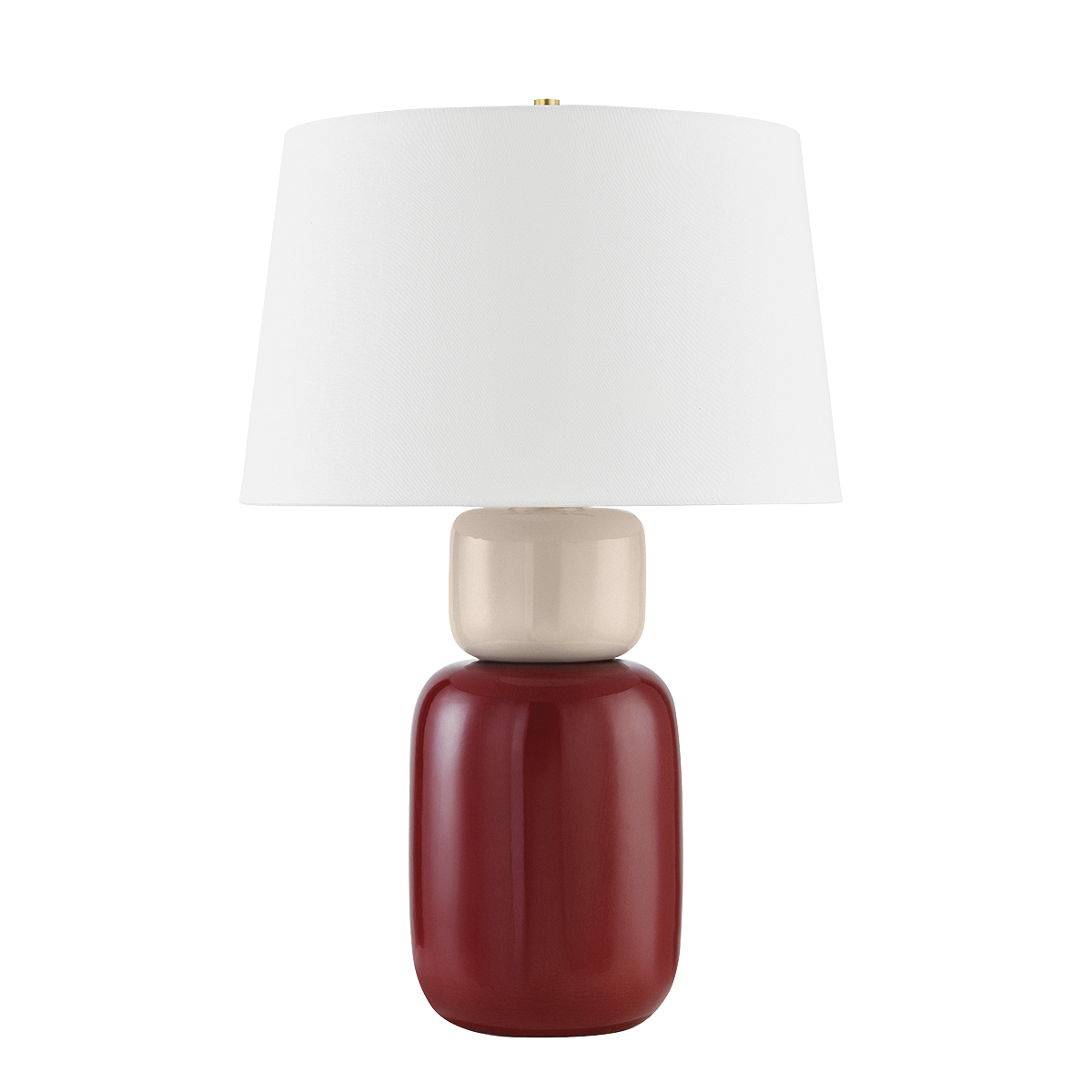 Mitzi Batya TABLE LAMP Table Lamp Mitzi Aged Brass/Ceramic Bordeaux Blush  