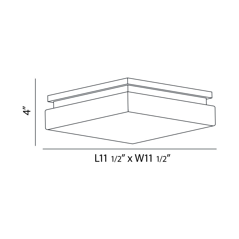 Eurofase Ellsworth Flush Mount Ceiling Flush Mounts Eurofase   