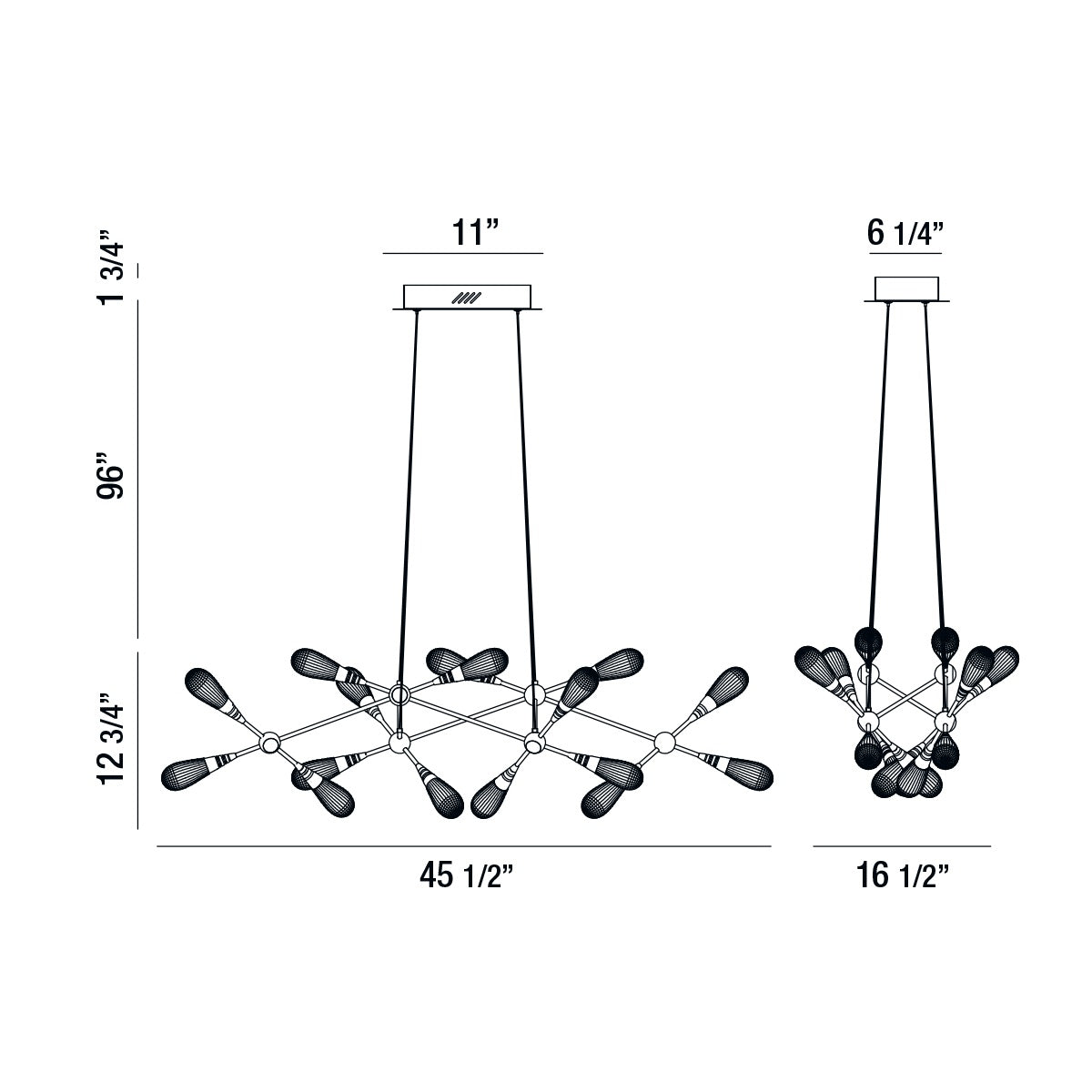 Eurofase Manning Chandelier