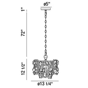 Eurofase Elrose Chandelier Chandelier Eurofase   