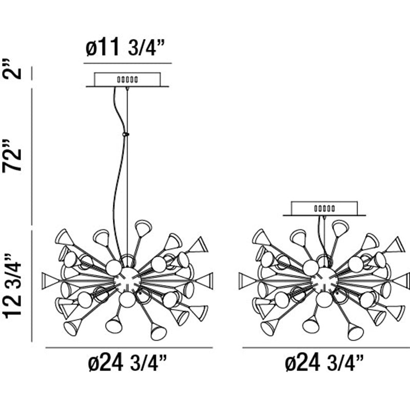 Eurofase Esplo Chandelier