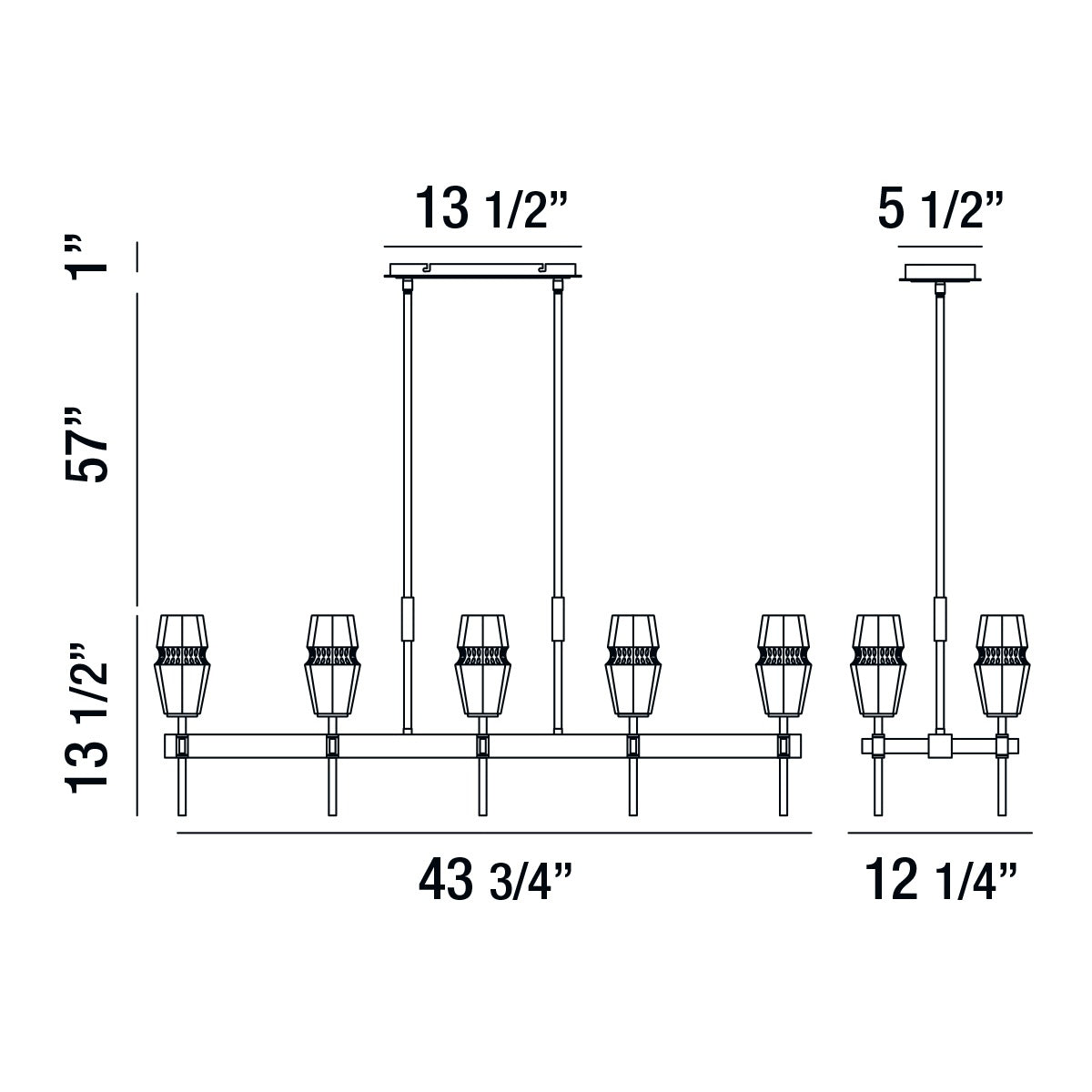 Eurofase Gladstone Chandelier