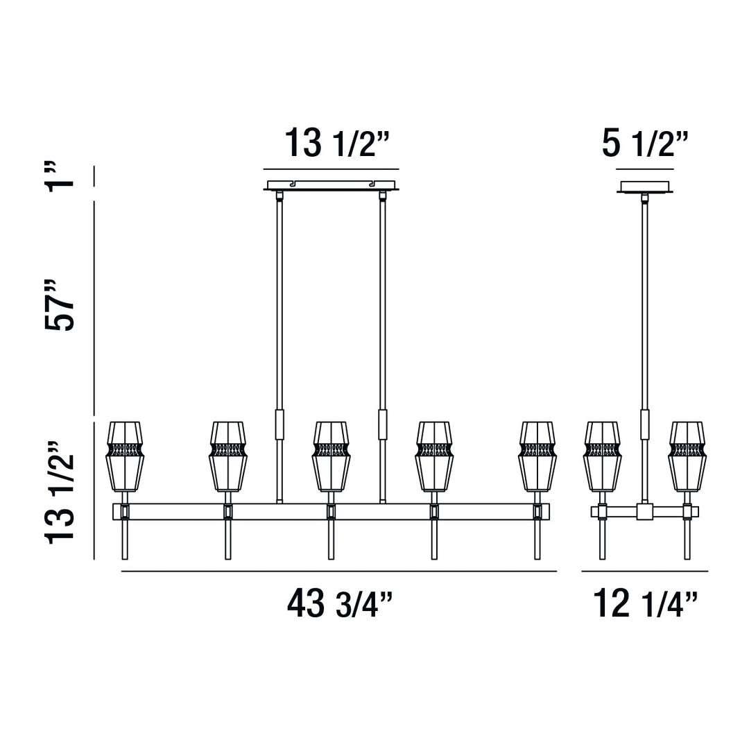 Eurofase Gladstone Chandelier