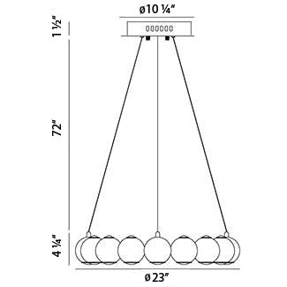 Eurofase Pearla Chandelier