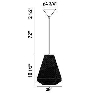 Eurofase Recinto Pendant Pendant Eurofase   