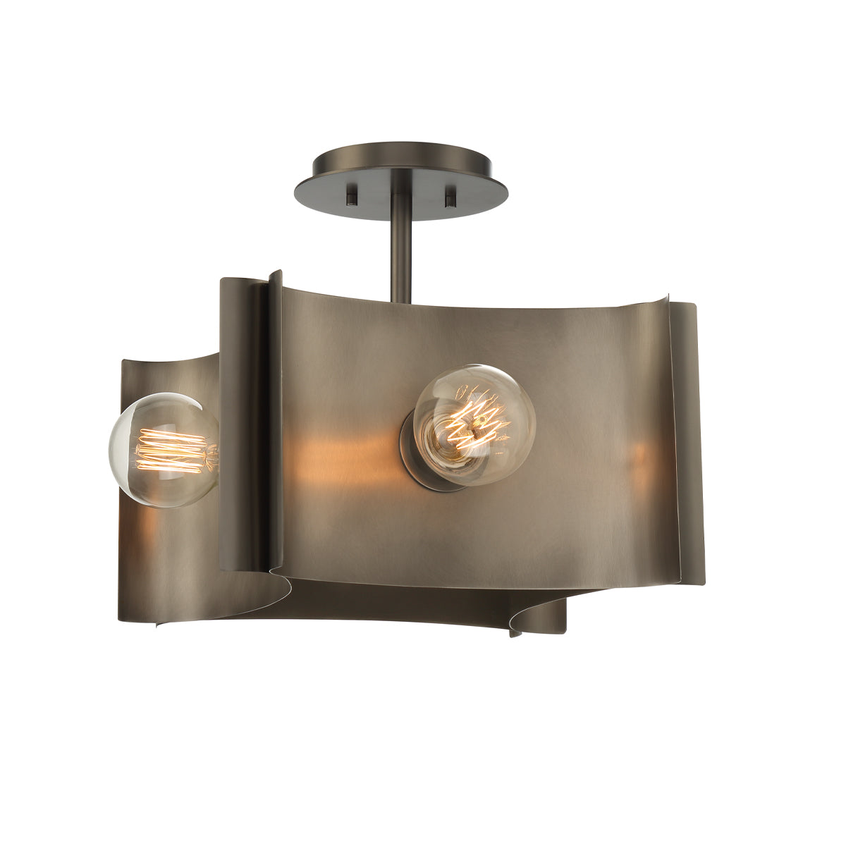 Eurofase METALLO Semi-Flush Mount Semi-Flush Mount Eurofase   