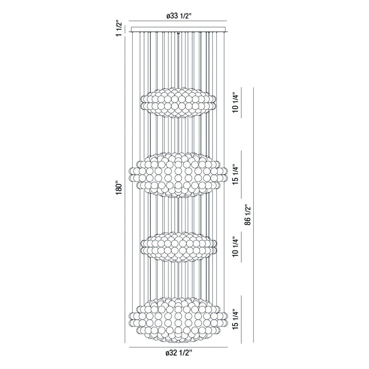 Eurofase Riverdale Chandelier