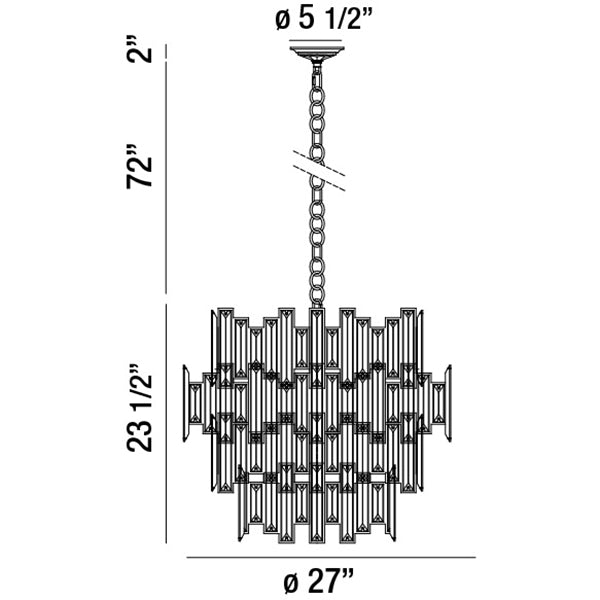 Eurofase Vienna Chandelier