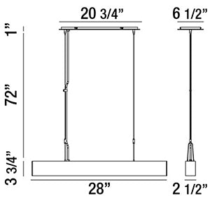 Eurofase Niss Pendant