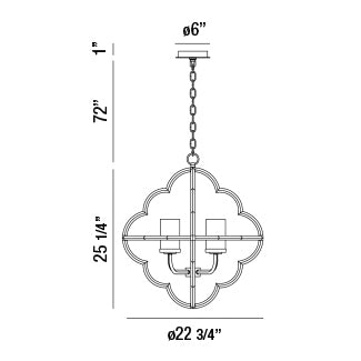 Eurofase Douville Chandelier Chandelier Eurofase   