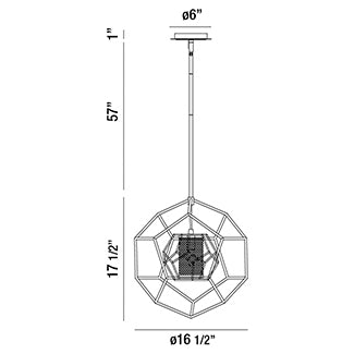 Eurofase Bettino Pendant