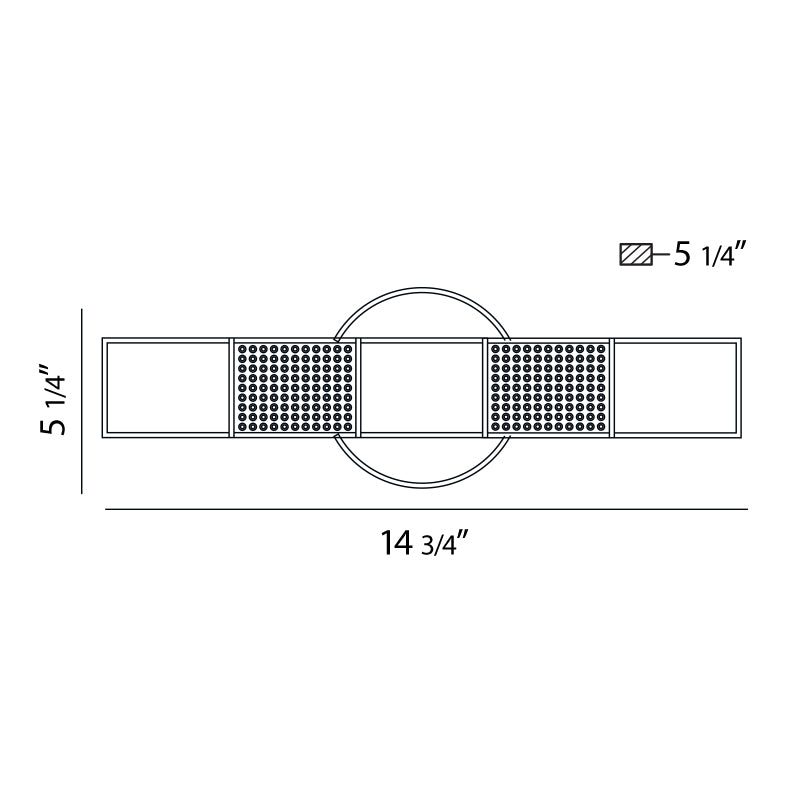 Eurofase Donna Sconce Sconce Eurofase   