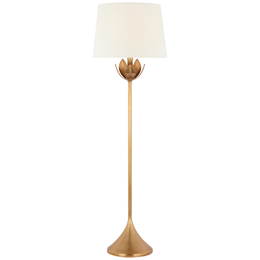 Visual Comfort & Co. Alberto Large Floor Lamp Floor Lamps Visual Comfort & Co. Antique Gold Leaf  