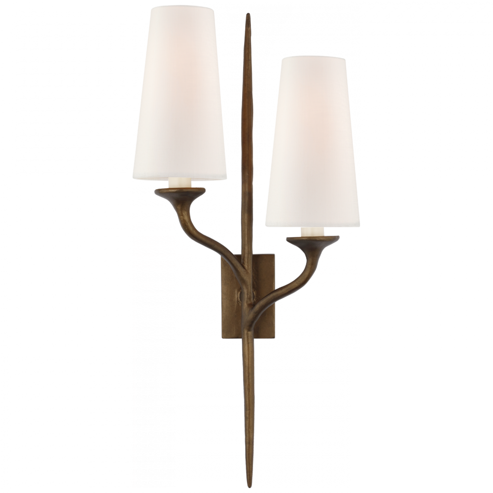 Visual Comfort & Co. Iberia Double Left Sconce