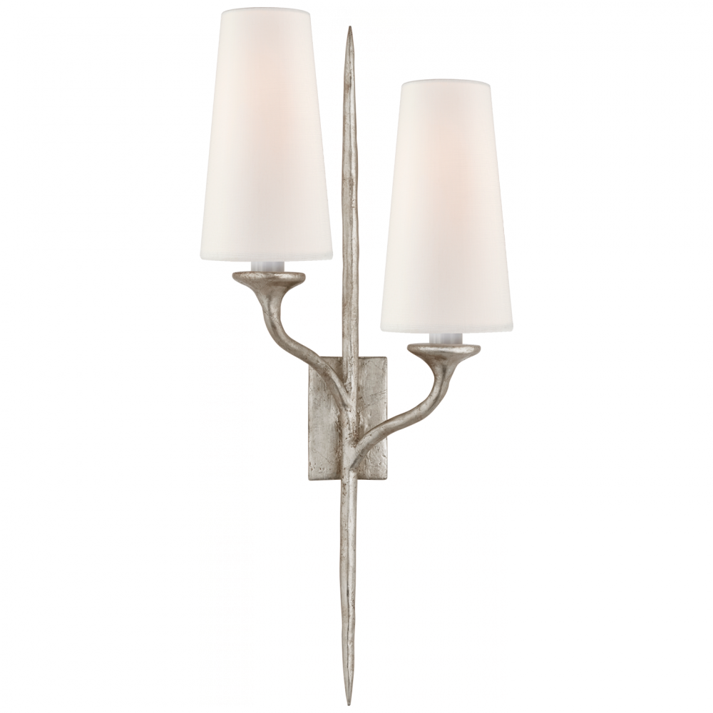 Visual Comfort & Co. Iberia Double Left Sconce Wall Lights Visual Comfort & Co.   