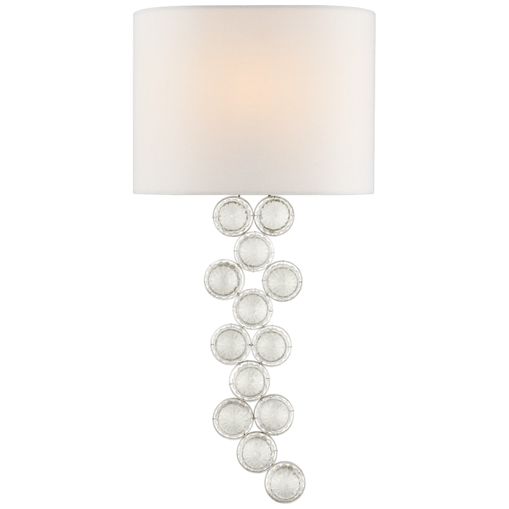 Visual Comfort & Co. Milazzo Medium Left Sconce Wall Sconces Visual Comfort & Co.   