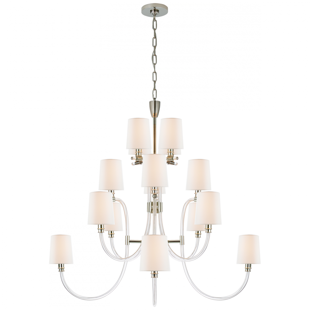 Visual Comfort & Co. Clarice Large Chandelier