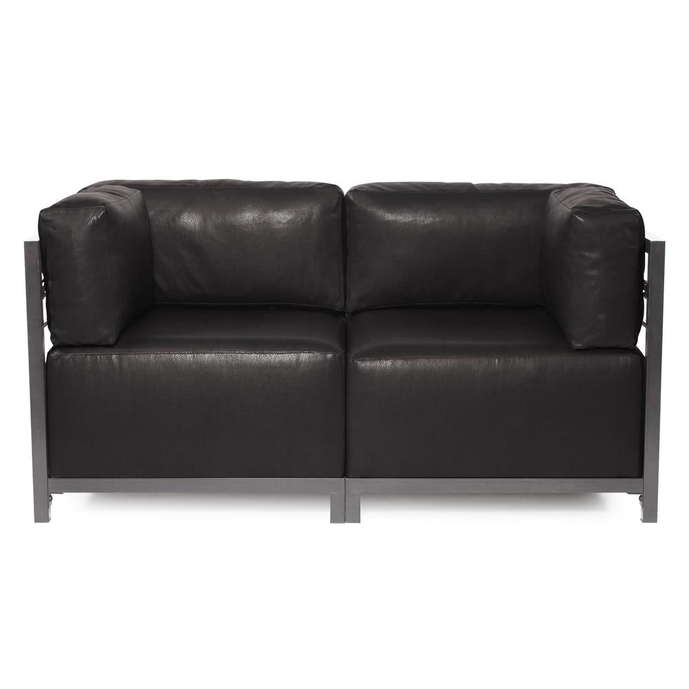 Howard Elliott Collection Axis 2pc Sectional Avanti Black Titanium Frame  Howard Elliott Collection   