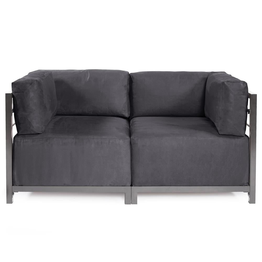 Howard Elliott Collection Axis 2pc Sectional Regency Gray Titanium Frame  Howard Elliott Collection   