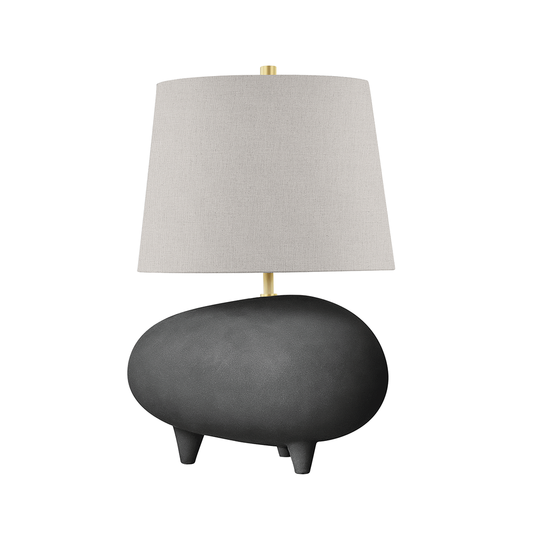 Hudson Valley Lighting Tiptoe Table Lamp Table Lamps Hudson Valley Lighting Aged Brass/matte Black  