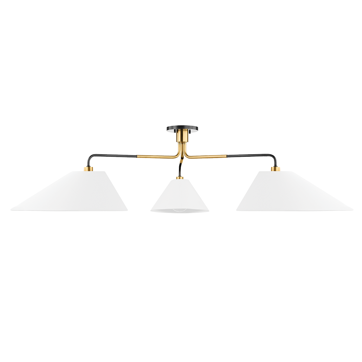 Hudson Valley Lighting Duo Semi Flush Semi Flush Hudson Valley Lighting Aged Old Bronze  