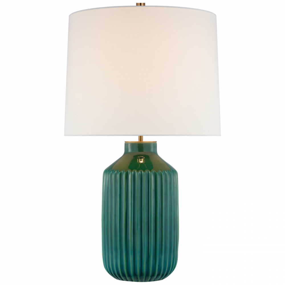 Visual Comfort & Co. Braylen Medium Ribbed Table Lamp Table Lamps Visual Comfort & Co.   