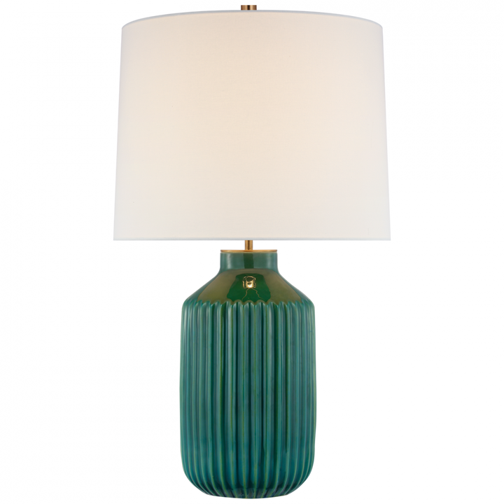 Visual Comfort & Co. Braylen Medium Ribbed Table Lamp Table Lamps Visual Comfort & Co.   