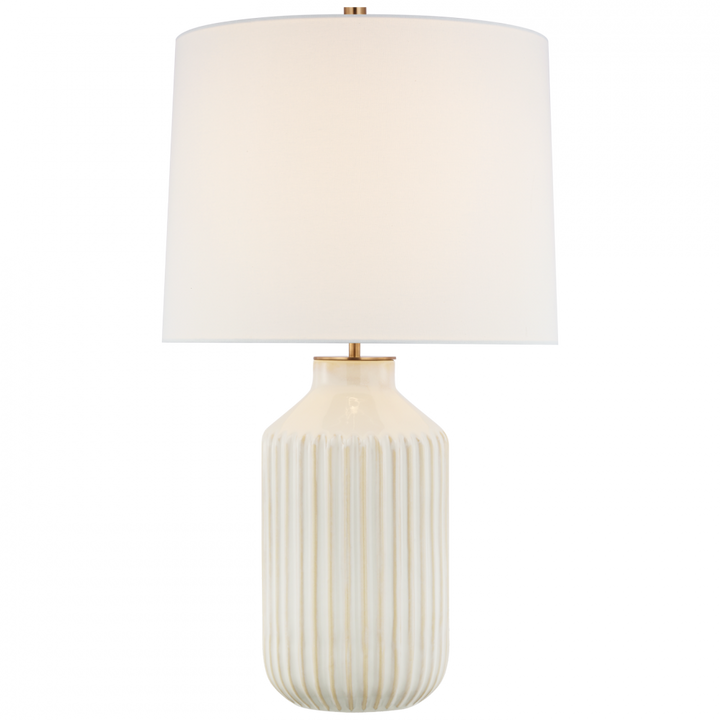 Visual Comfort & Co. Braylen Medium Ribbed Table Lamp Table Lamps Visual Comfort & Co.   