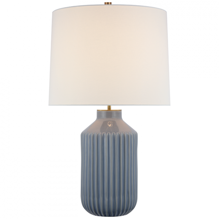 Visual Comfort & Co. Braylen Medium Ribbed Table Lamp Table Lamps Visual Comfort & Co.   