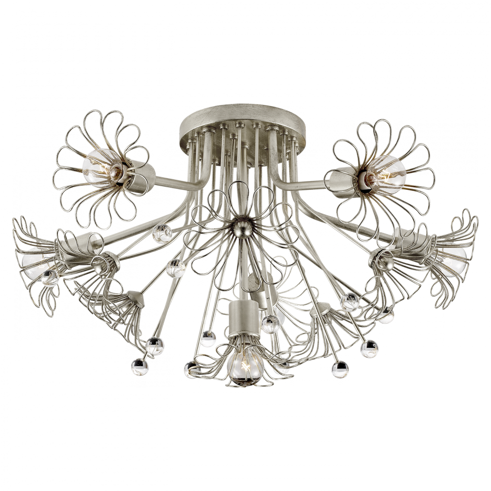 Visual Comfort & Co. Keaton Bouquet Flush Mount Ceiling Lights Visual Comfort & Co.   