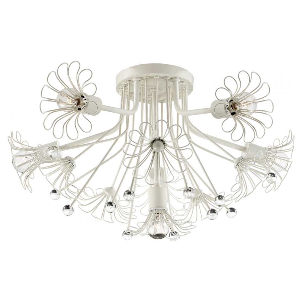 Visual Comfort & Co. Keaton Bouquet Flush Mount Ceiling Lights Visual Comfort & Co.   