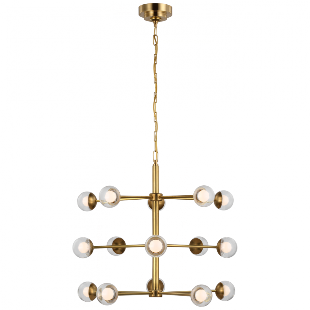 Visual Comfort & Co. Alloway Small Barrel Chandelier