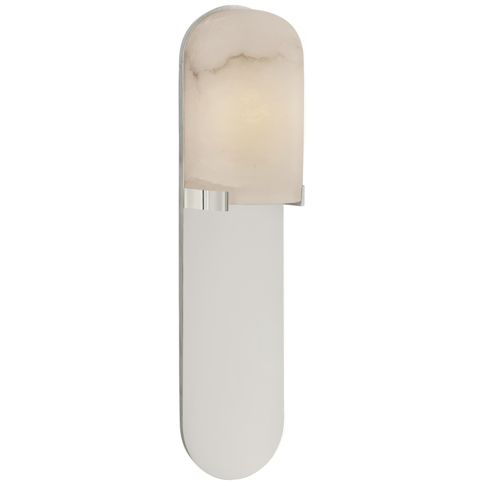 Visual Comfort & Co. Melange Medium Elongated Pill Sconce Wall Lights Visual Comfort & Co.   