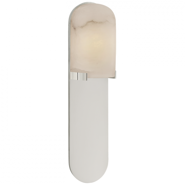 Visual Comfort & Co. Melange Medium Elongated Pill Sconce Wall Sconces Visual Comfort & Co.   