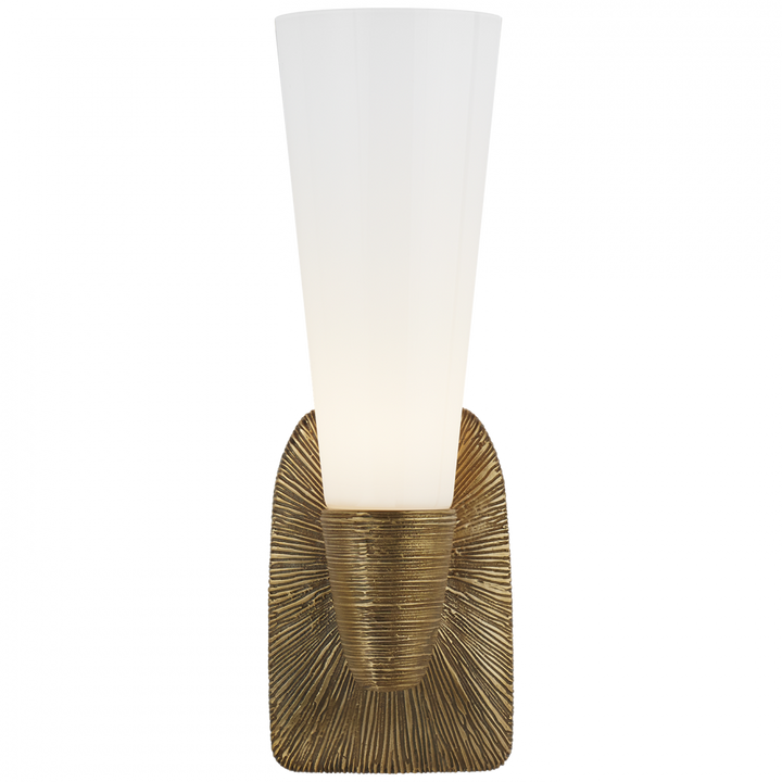 Visual Comfort & Co. Utopia Small Single Bath Sconce Vanity Lights Visual Comfort & Co.   