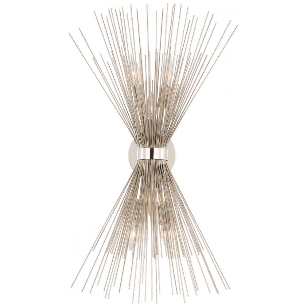 Visual Comfort & Co. Strada Medium Symmetrical Sconce Wall Lights Visual Comfort & Co.   