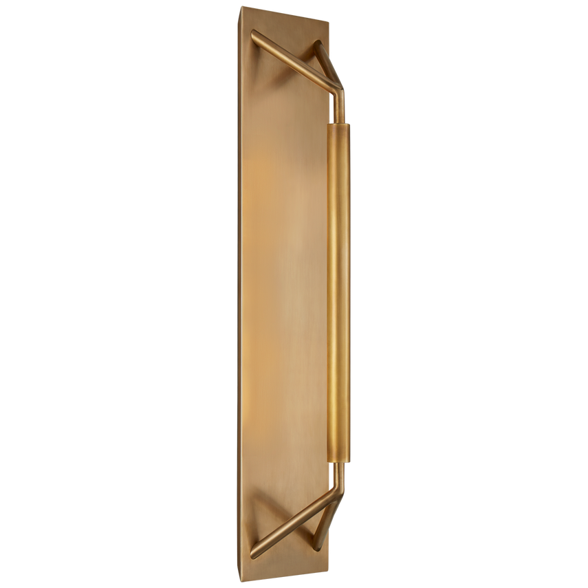 Visual Comfort & Co. Appareil Large Sconce Wall Lights Visual Comfort & Co. Antique-Burnished Brass  