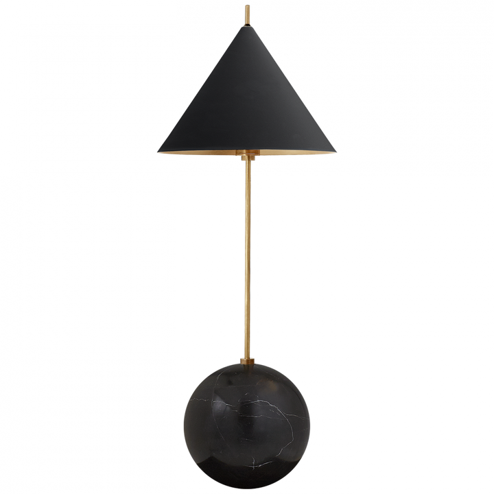 Visual Comfort & Co. Cleo Orb Base Desk Lamp Table Lamps Visual Comfort & Co.   