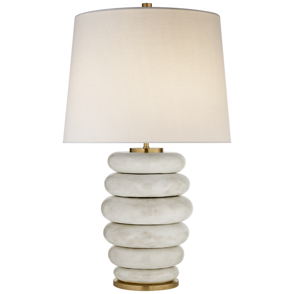 Visual Comfort & Co. Phoebe Stacked Table Lamp Table Lamps Visual Comfort & Co.   