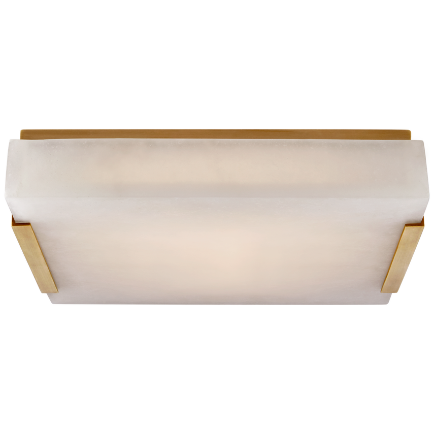 Visual Comfort & Co. Covet Medium Flush Mount Ceiling Lights Visual Comfort & Co. Antique-Burnished Brass  