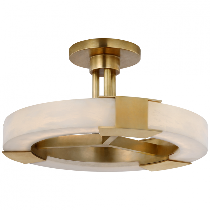 Visual Comfort & Co. Covet Medium Ring Semi-Flush Mount Ceiling Flush Mounts Visual Comfort & Co.   