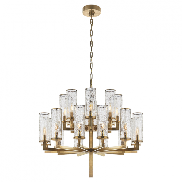 Visual Comfort Liaison Double Tier Chandelier