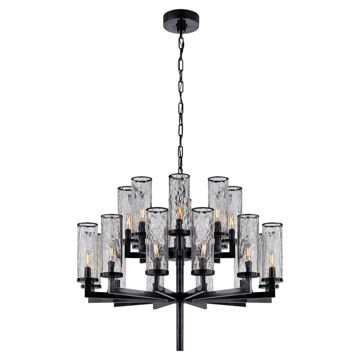 Visual Comfort Liaison Double Tier Chandelier