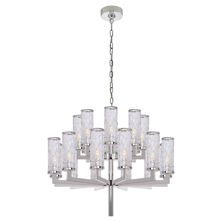 Visual Comfort Liaison Double Tier Chandelier