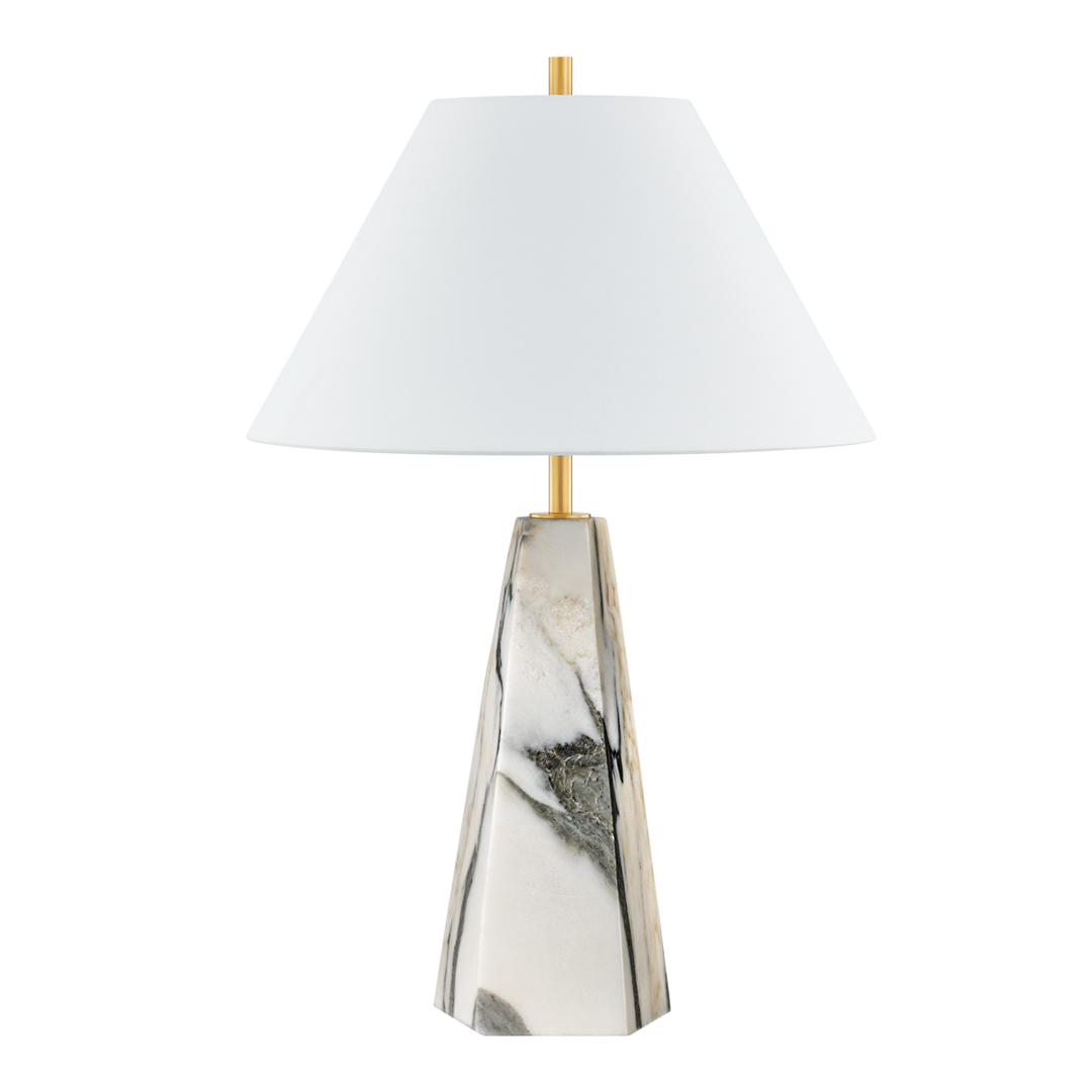 Hudson Valley Lighting BENICIA Table Lamp Table Lamps Hudson Valley Lighting Aged Brass  